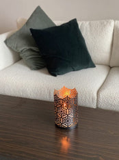 4K UHD WiFi Battery Operated Candle Holder Security Nanny Camera w/ 20 Hr Battery