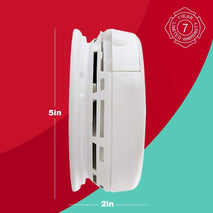 Home security camera smoke detector