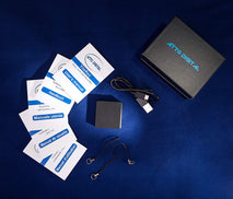 Slimmest Voice Activated Recorder with 145 Hours Recording Capacity, MP3 Records, 24 Hours Battery Time, Metal Case