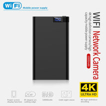 4K UHD Power Bank WiFi  Security Camera with Night Vision