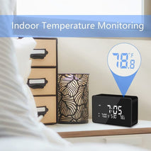 WiFi  Clock Security Camera With 140 Degree Wide Angle Lens and Night Vision