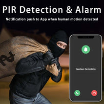 WiFi Camera with 90-Days Standby-Low Power Consumption Motion Detection Video Recorder W/Night Vision and Audio